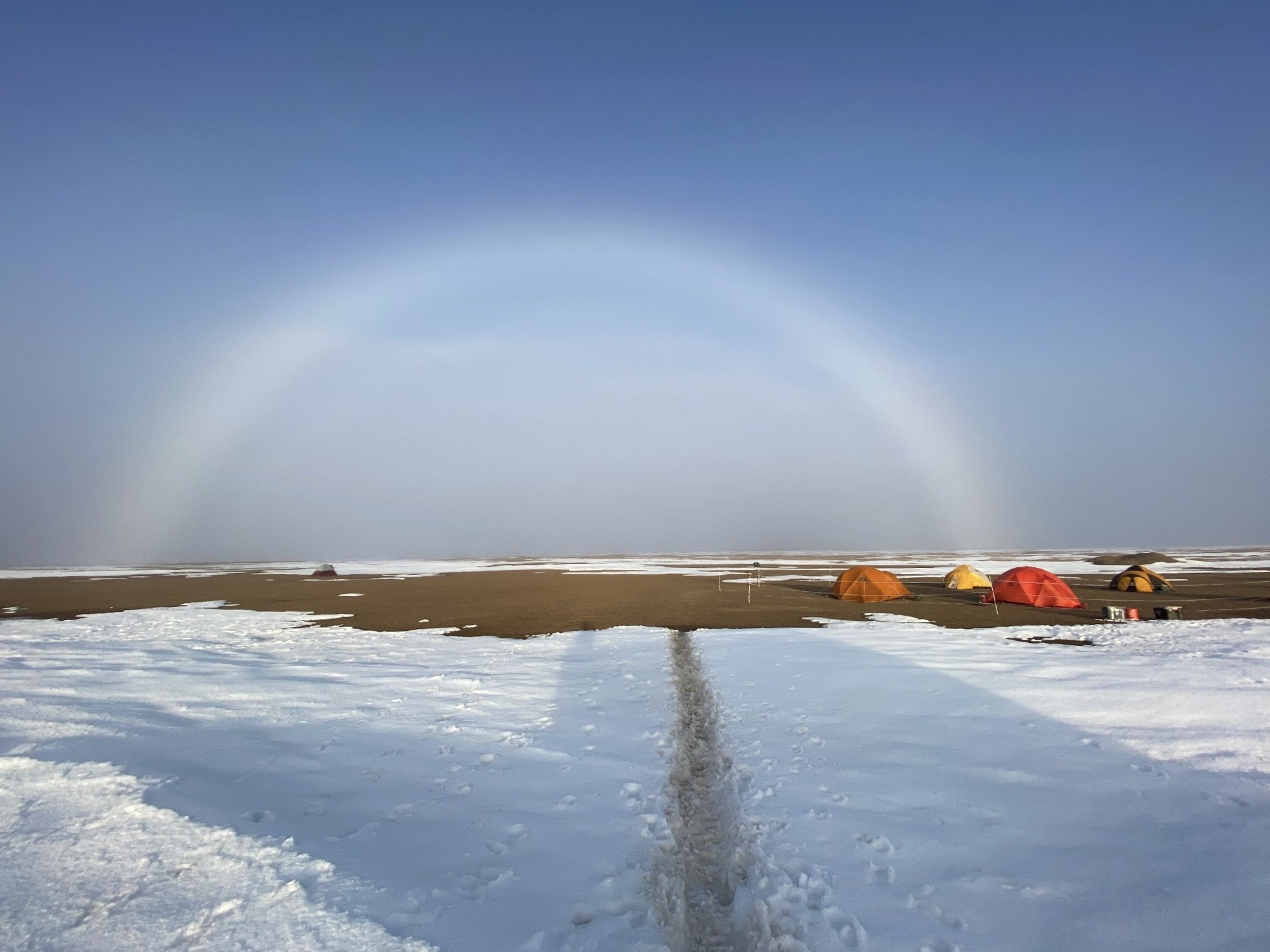 Alaska rainbow by Tatiana Weisbrod.